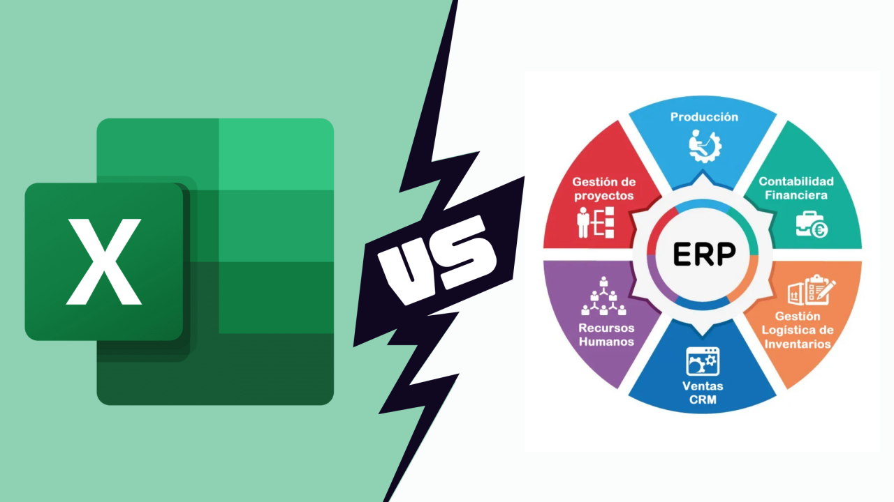 ERP vs Excel: ¿Por qué tu empresa necesita dar el salto?